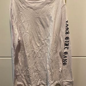 VANS GIRL GANG LONG SLEEVE SHIRT